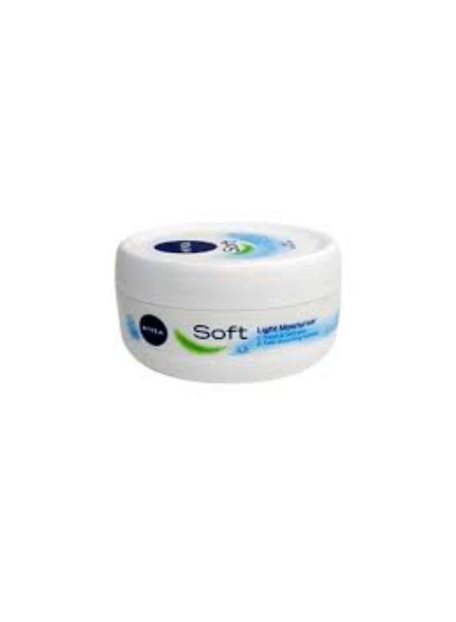 Nivea 2 Soft Light Moisturiser cream (200 Ml) (pack of 2) - Image 3